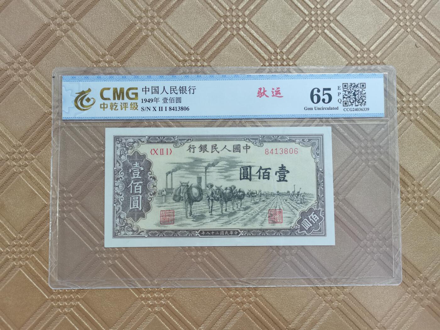 顺天拍卖限时捡漏场 一版币驮运