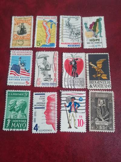 276美国专题纪念邮票12种不同一起出让。 - 276美国专题纪念邮票12种不同一起出让。