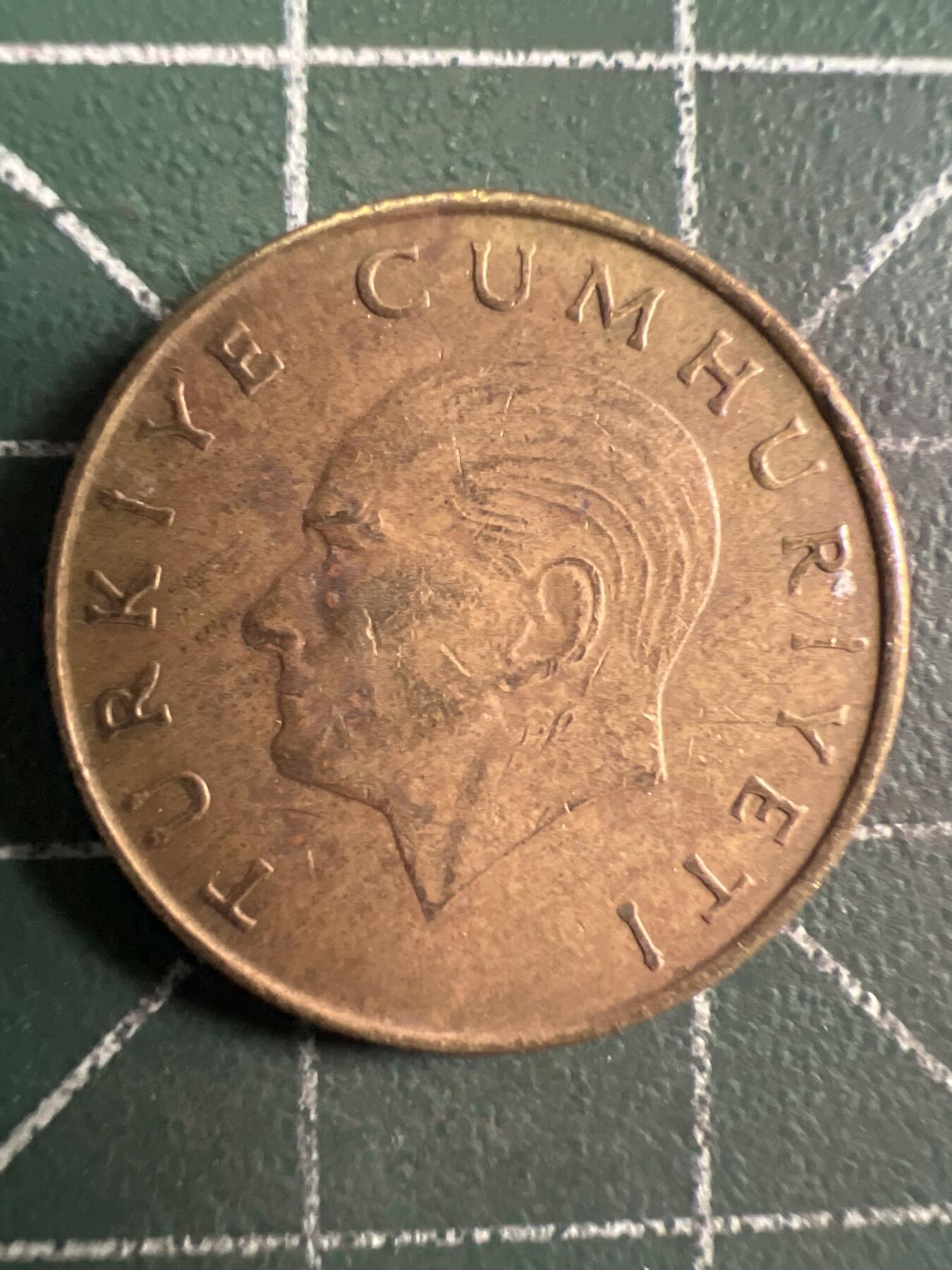 第645期 硬币专场 （无押金，捡漏，全场50包邮，偏远地区除外，接收代拍业务，本店十天发一次货） 土耳其100里拉