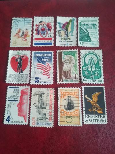 274美国专题纪念邮票12种不同一起出让。 - 274美国专题纪念邮票12种不同一起出让。