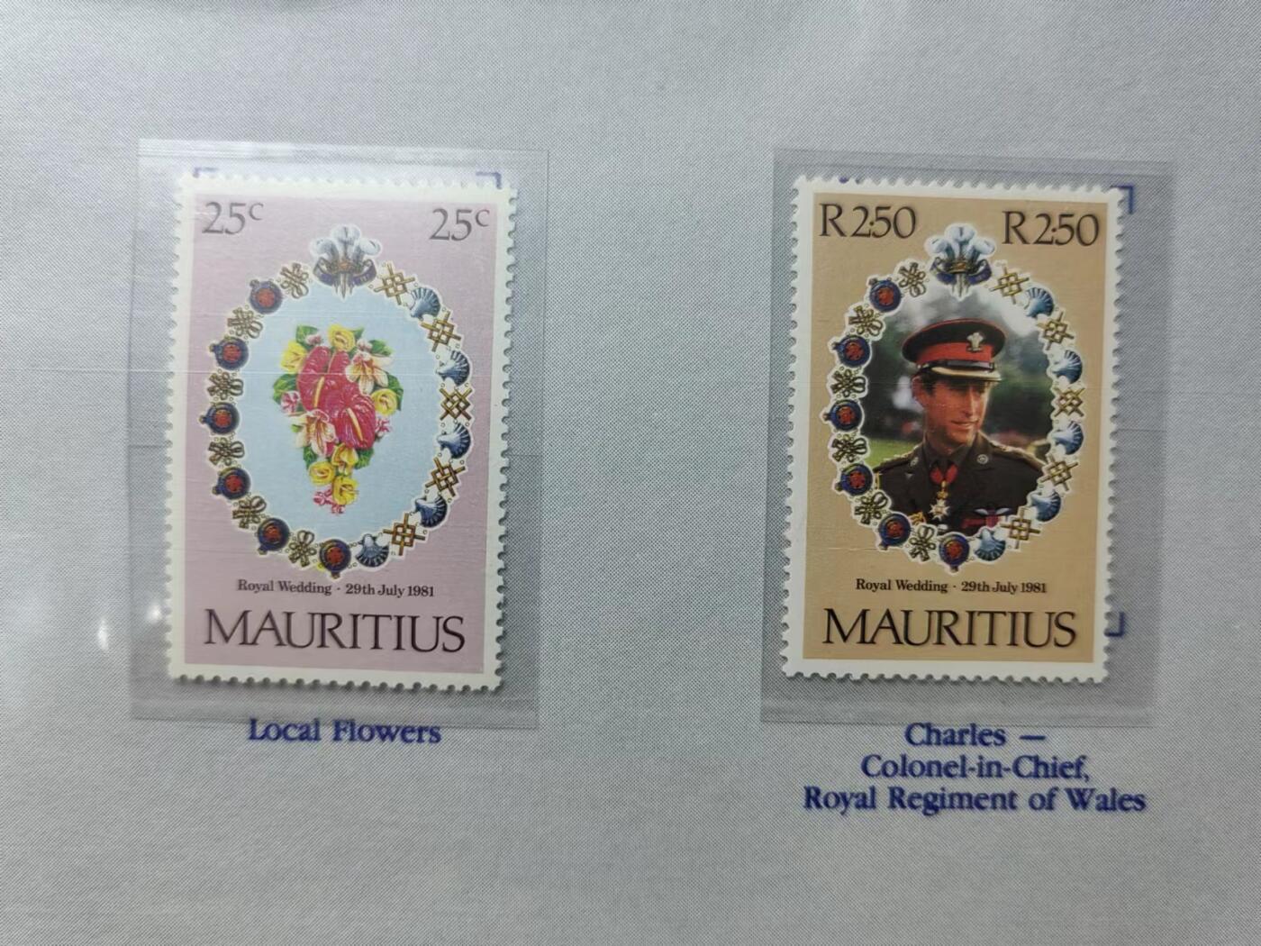 联合阁邮币社™ ——“多国邮品专场” 百慕大1981年 查尔斯戴安娜王室婚礼3全 2美金