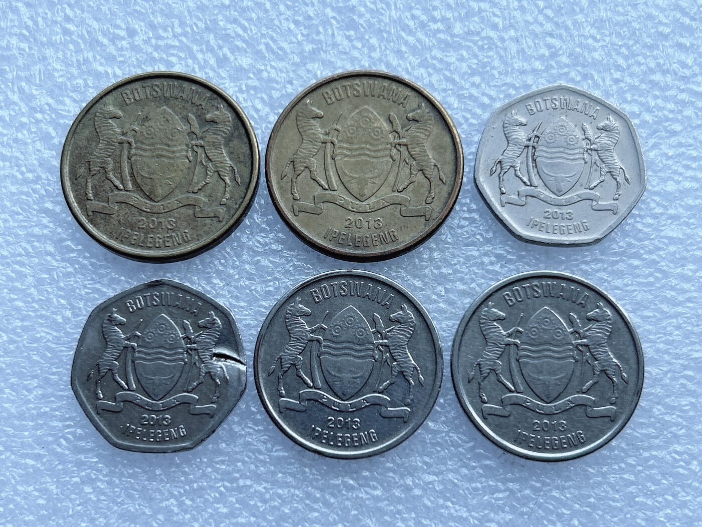 第一海外回流一元起拍收藏 散币专场 第101期 博茨瓦纳🇧🇼