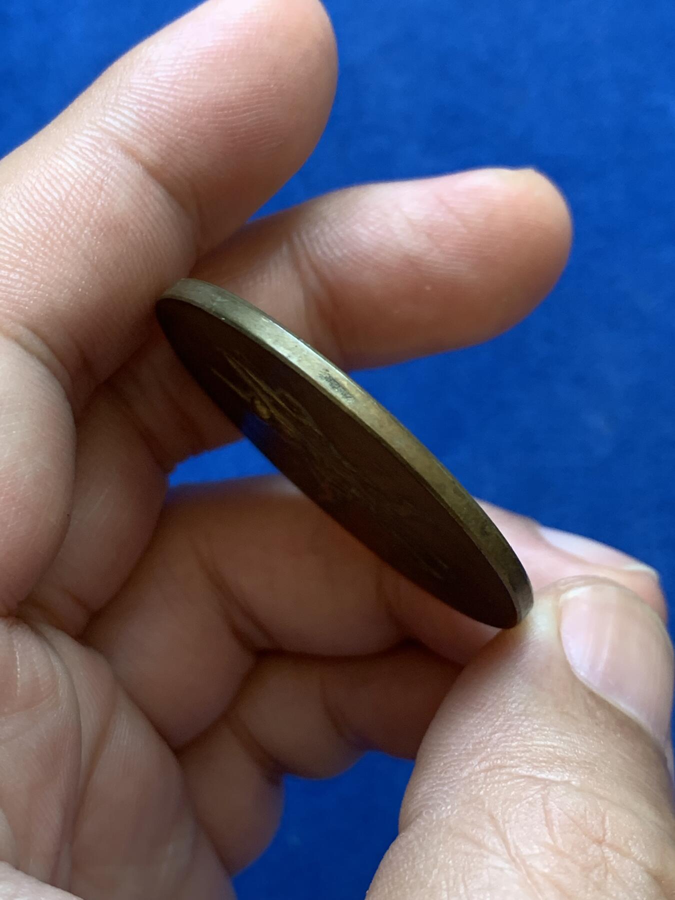 《竞宝斋》第286场-周六， 周日，周一 3场连拍 （全场包邮） 1929女性体操联合会铜章 23.8g 39.5mm