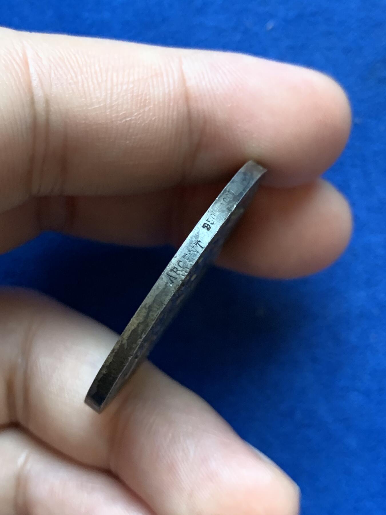 《竞宝斋》第286场-周六， 周日，周一 3场连拍 （全场包邮） 法国1895希农地区农业展银奖章 950/1000 36mm 22.4g 