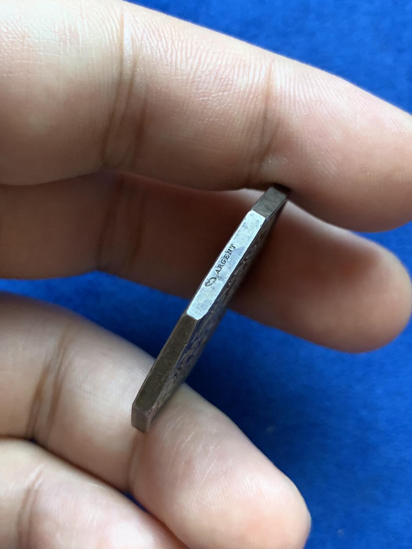 《竞宝斋》第286场-周六， 周日，周一 3场连拍 （全场包邮） 法国公鸡八角银章 下塞纳省公共援助医学会 20.9g 33.7mm 丰饶角边铭