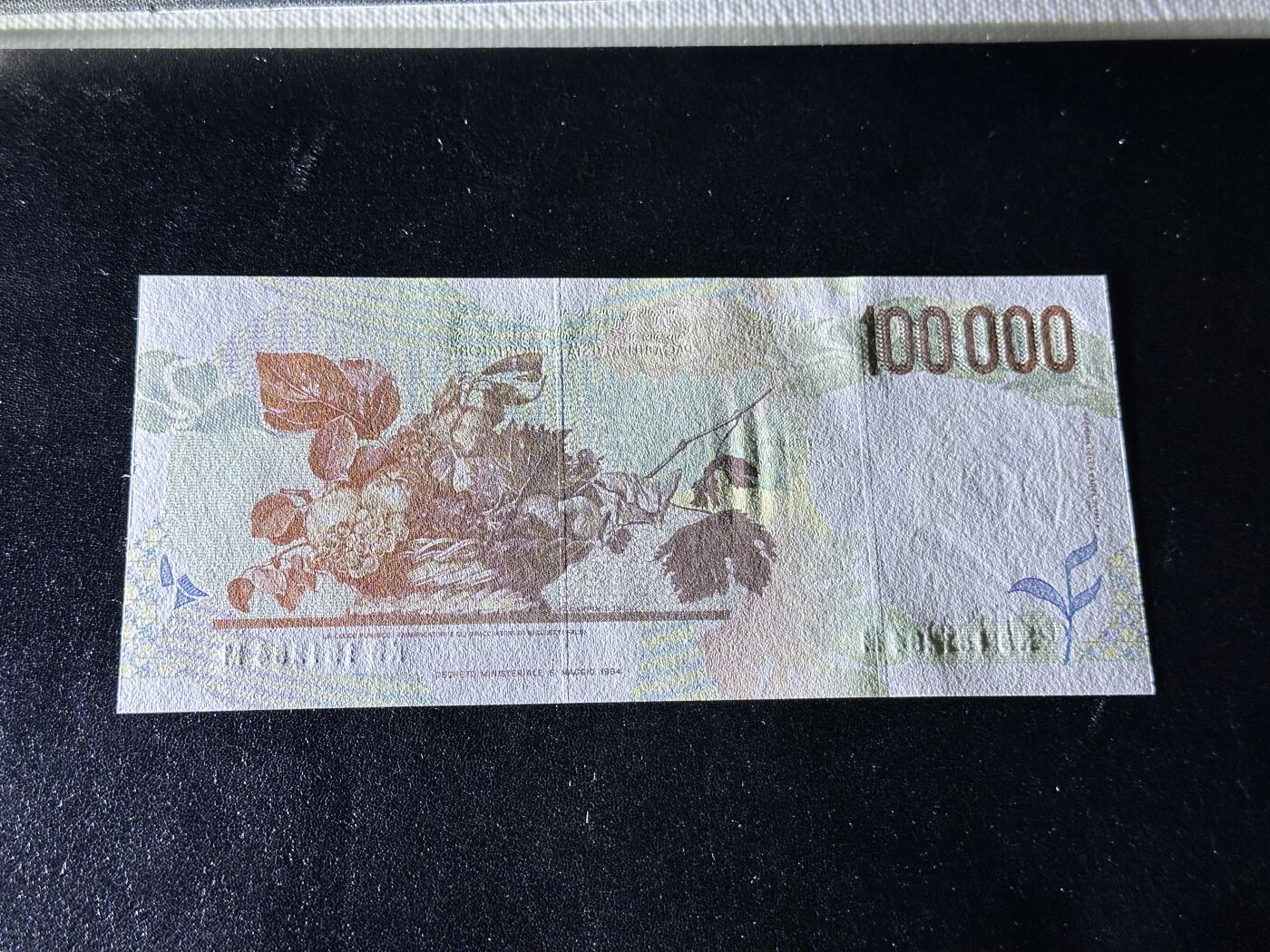 《外钞收藏家》第三百九十七期 1994年意大利10万里拉 全新UNC