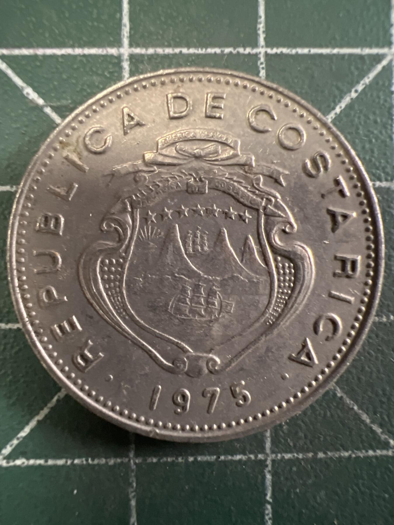 第667期 硬币专场 （无押金，捡漏，全场50包邮，偏远地区除外，接收代拍业务，本店十天发一次货） 哥斯达黎加50分 1975年