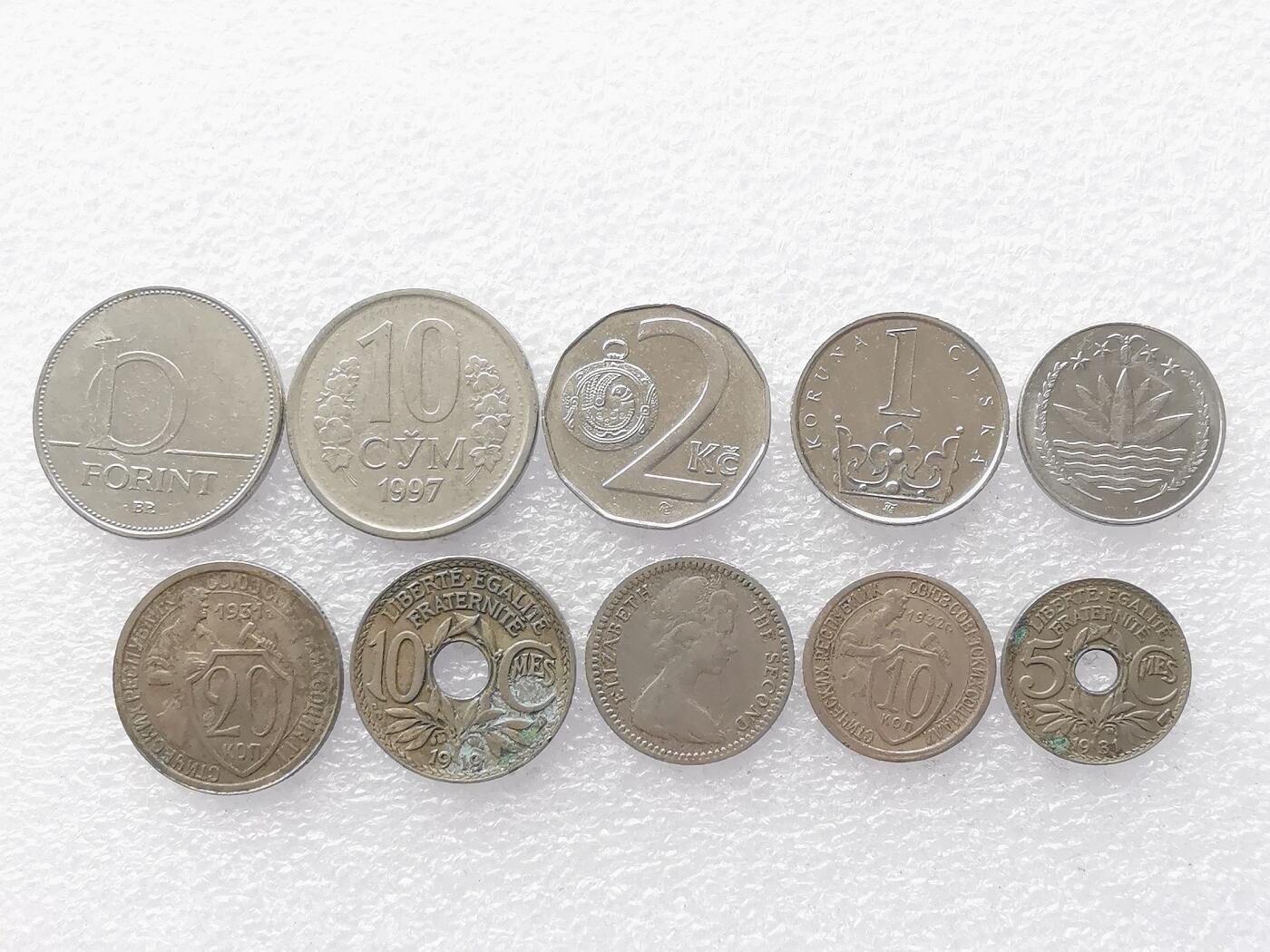 第一海外回流一元起拍收藏 散币专场 第101期 散币10枚