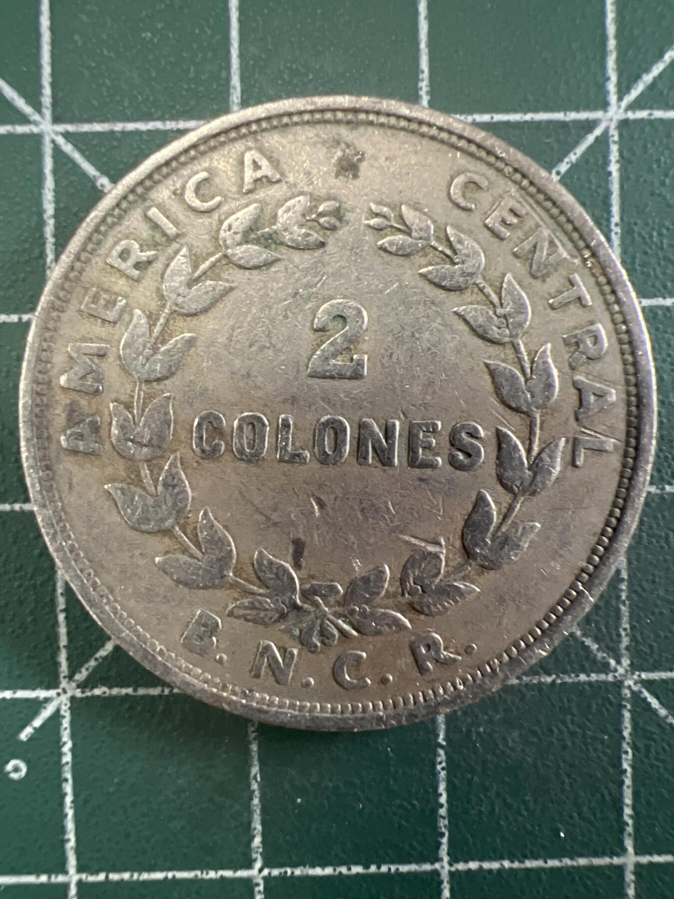 第667期 硬币专场 （无押金，捡漏，全场50包邮，偏远地区除外，接收代拍业务，本店十天发一次货） 哥斯达黎加2克朗 1948年