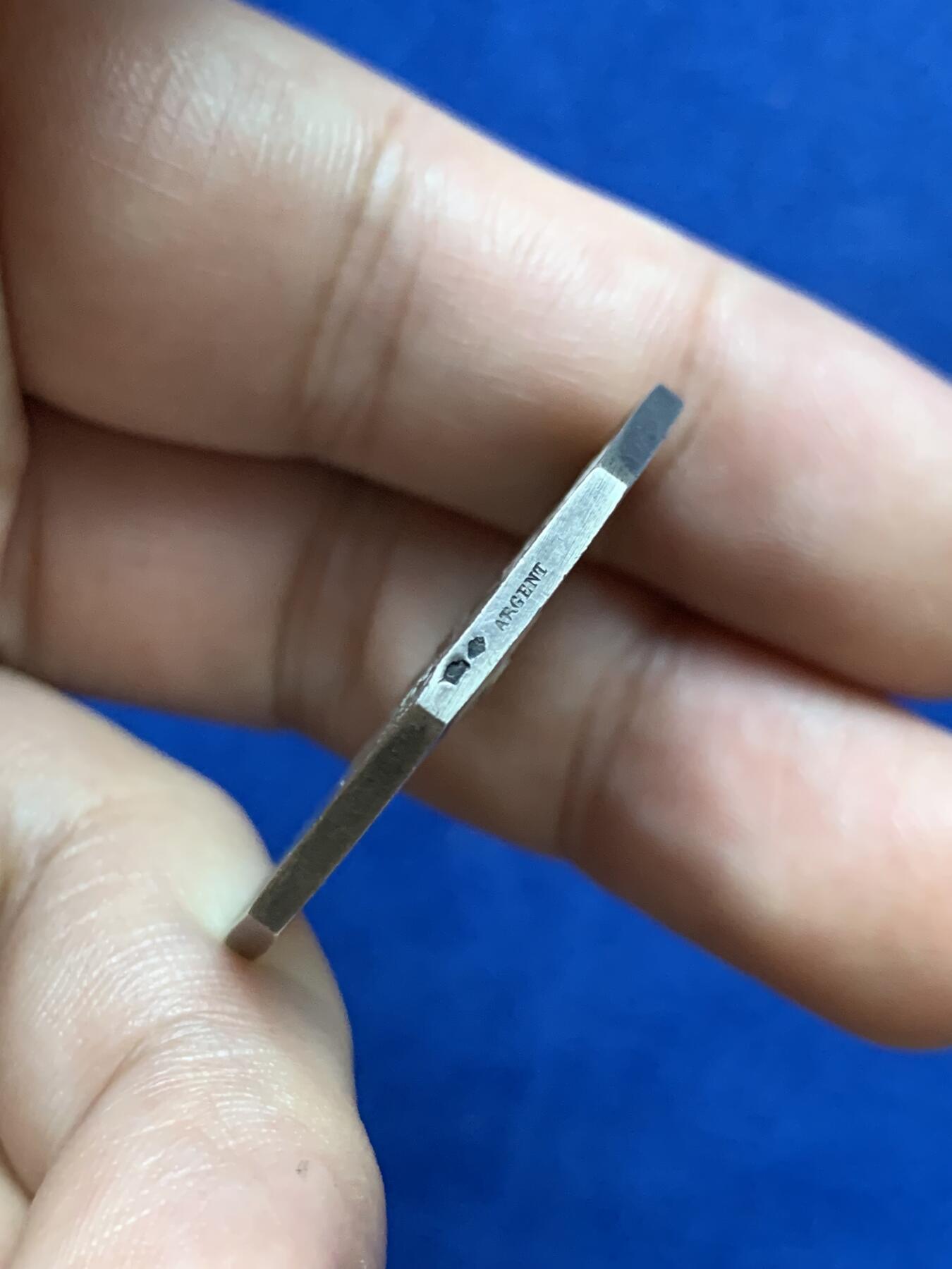 《竞宝斋》第286场-周六， 周日，周一 3场连拍 （全场包邮） 19世纪 法国罗安商会八角代用币银章 带边铭 直径约32mm 重约16.2g