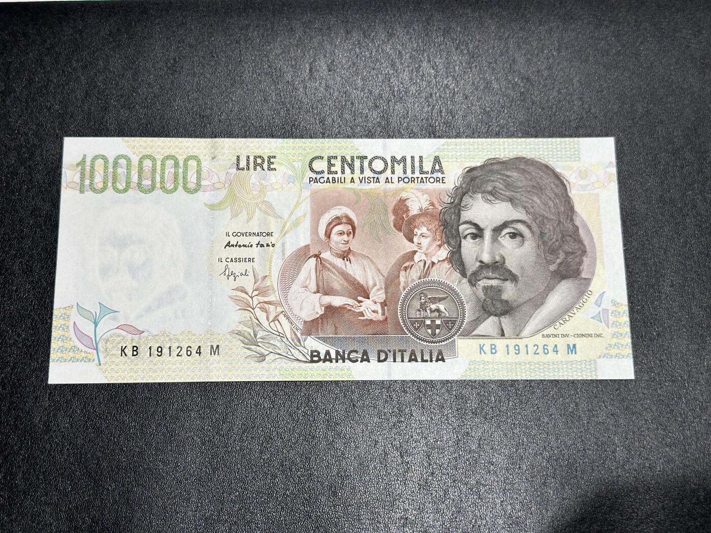 《外钞收藏家》第三百九十七期 1994年意大利10万里拉 全新UNC