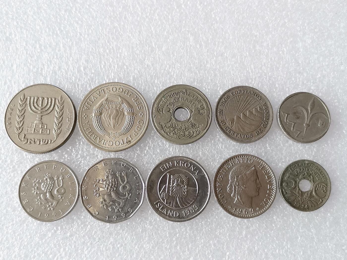 第一海外回流一元起拍收藏 散币专场 第101期 散币一组10枚