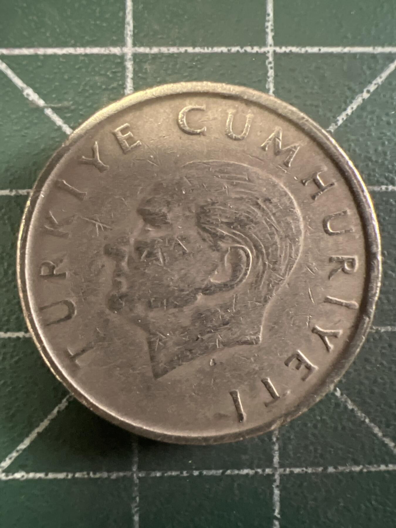 第646期 硬币专场 （无押金，捡漏，全场50包邮，偏远地区除外，接收代拍业务，本店十天发一次货） 土耳其10Bin里拉