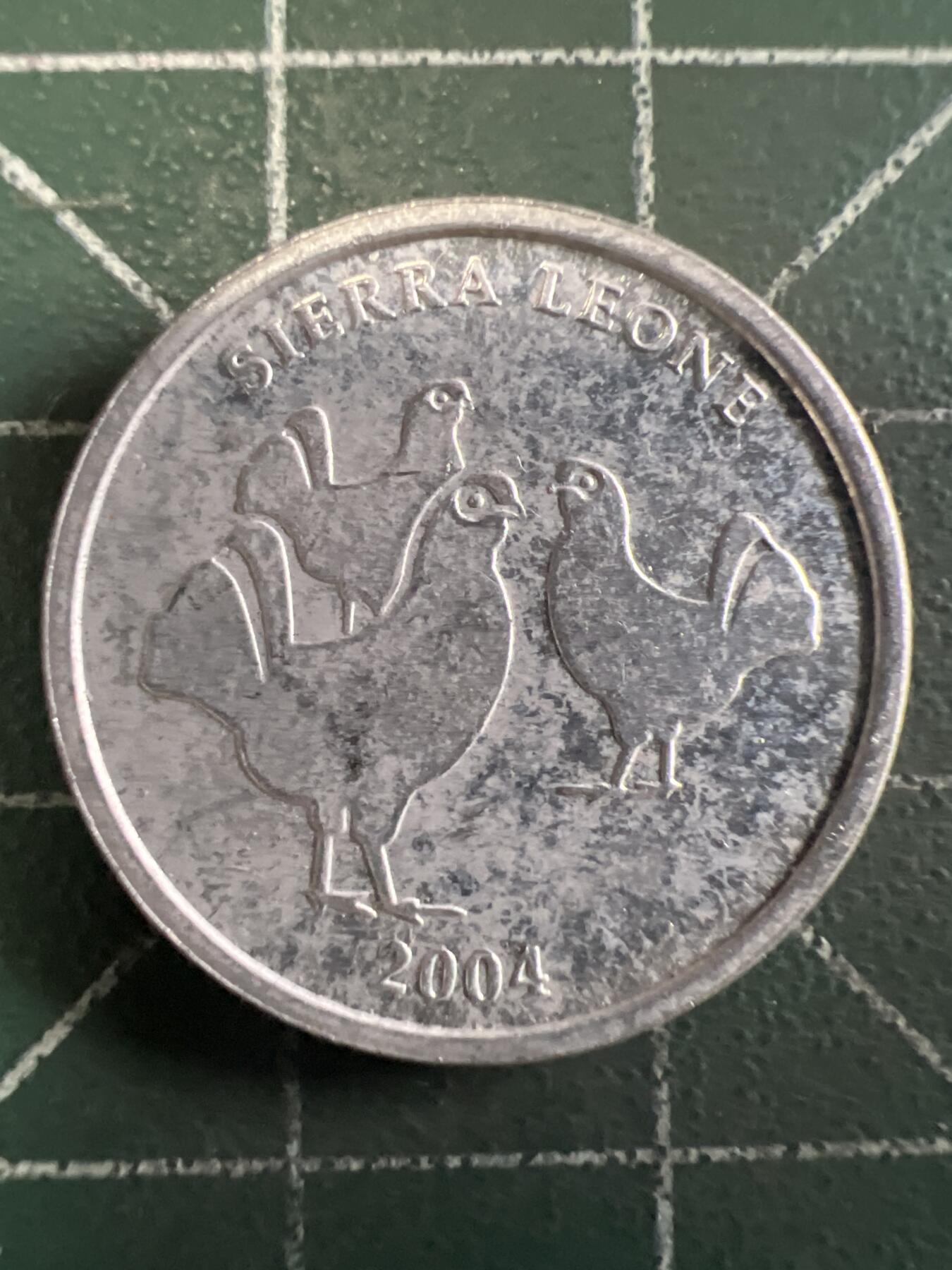 第646期 硬币专场 （无押金，捡漏，全场50包邮，偏远地区除外，接收代拍业务，本店十天发一次货） 塞拉利昂5利昂