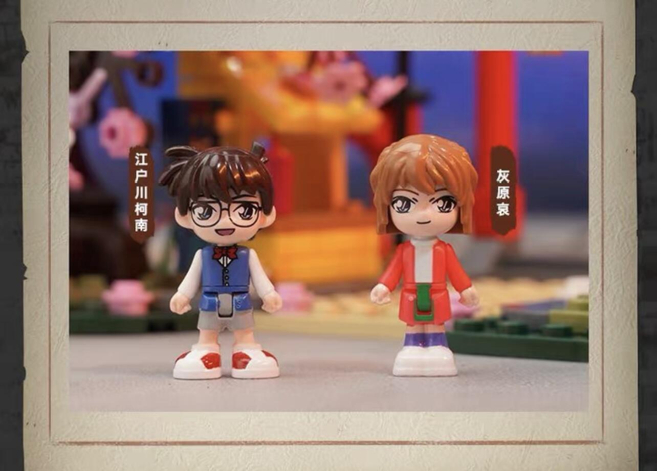 零元拍：正版Keeppley名侦探柯南积木 春日赏樱，全新未拆。