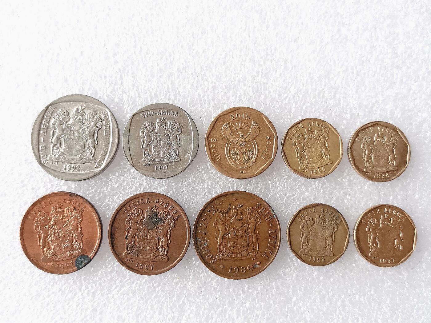 第一海外回流一元起拍收藏 散币专场 第101期 南非🇿🇦