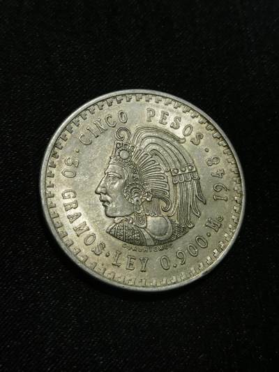 臻藏泉阁国内外钱币 - 墨西哥印第安人酋长银币