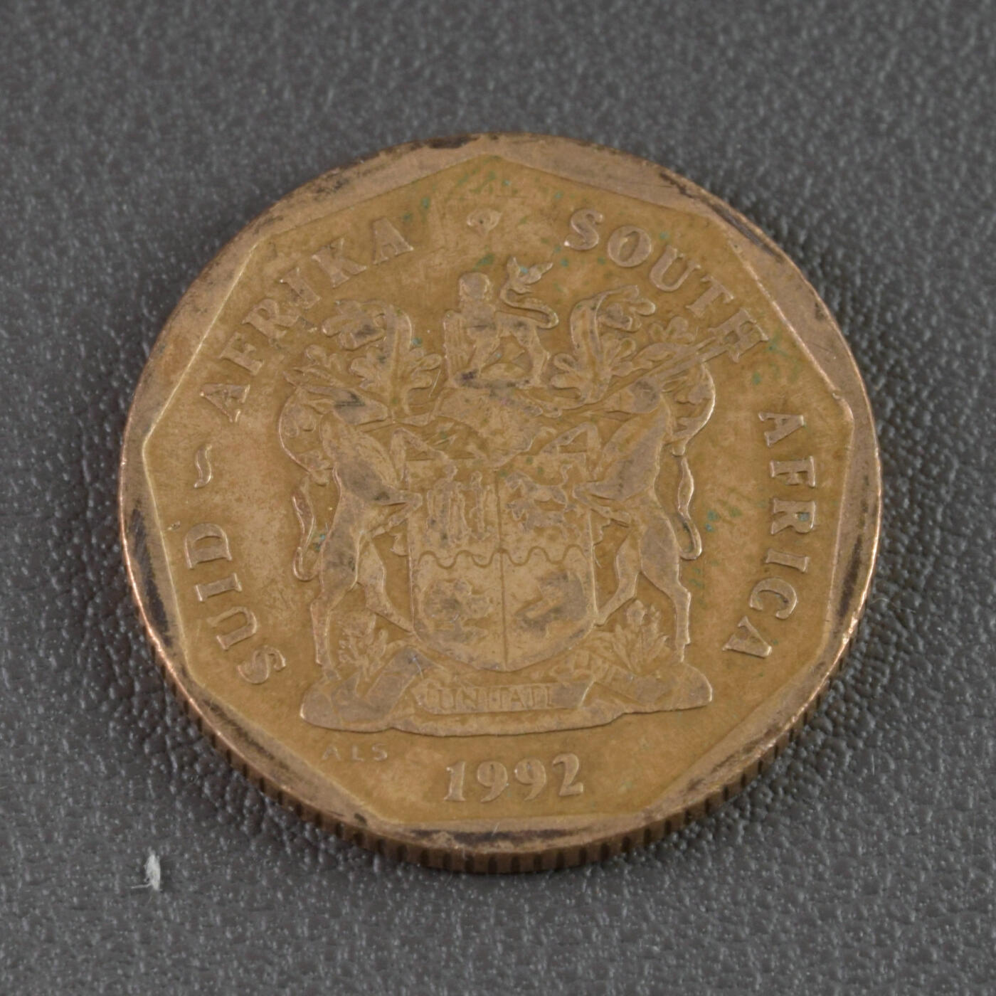 天业钱币散币、银币拍卖第48次专场 全场0元起拍0佣金转发分佣，欢迎围观参拍（平台要求超过60天的订单尽快邮寄，望各位配合解决） 南非1992年50分铜币