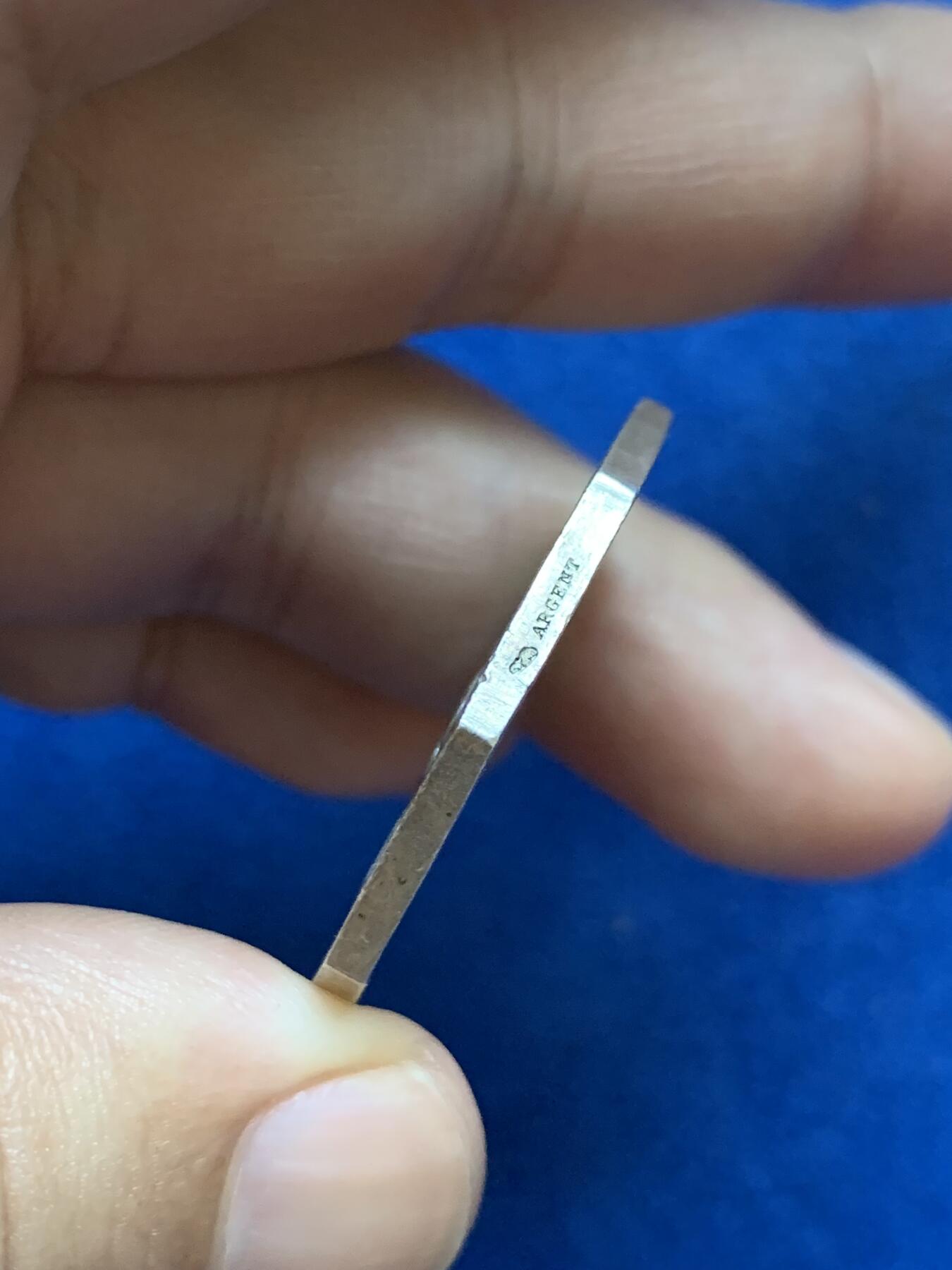 《竞宝斋》第286场-周六， 周日，周一 3场连拍 （全场包邮） 法国1854-1880火灾保险八角银代币 丰饶角边铭 31mm 15.1g