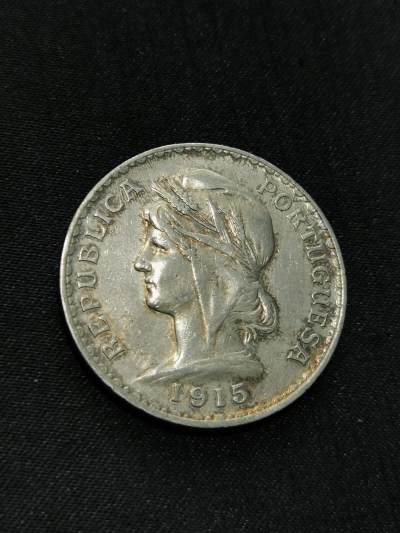 臻藏泉阁国内外钱币 - 葡萄牙自由女神1埃斯库多银币