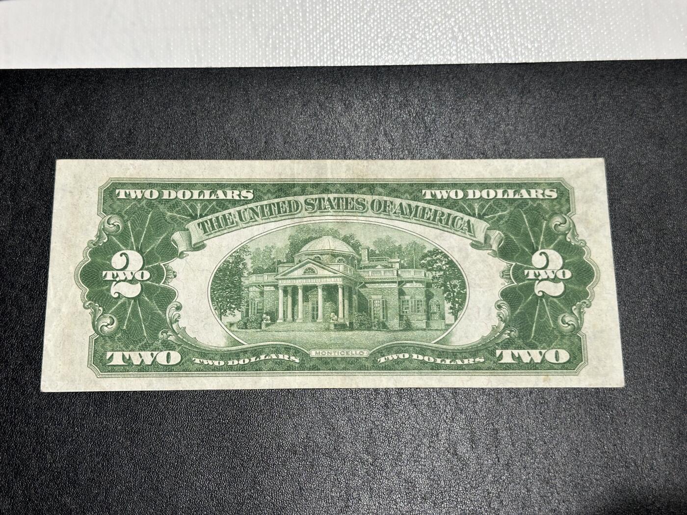 《外钞收藏家》第三百八十八期 1928年美国红库印2美元 非全新