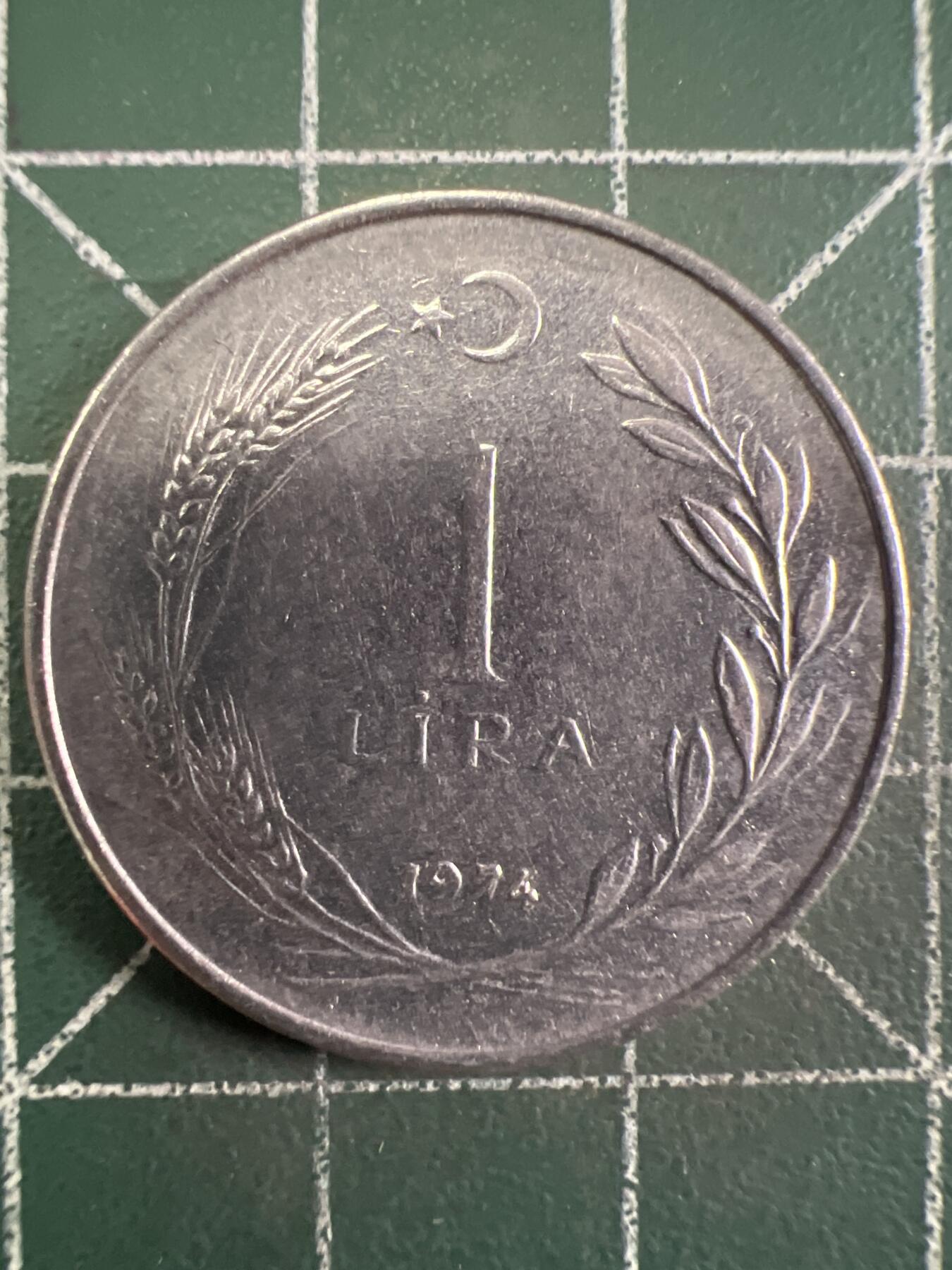 第649期 硬币专场 （无押金，捡漏，全场50包邮，偏远地区除外，接收代拍业务，本店十天发一次货） 土耳其1里拉