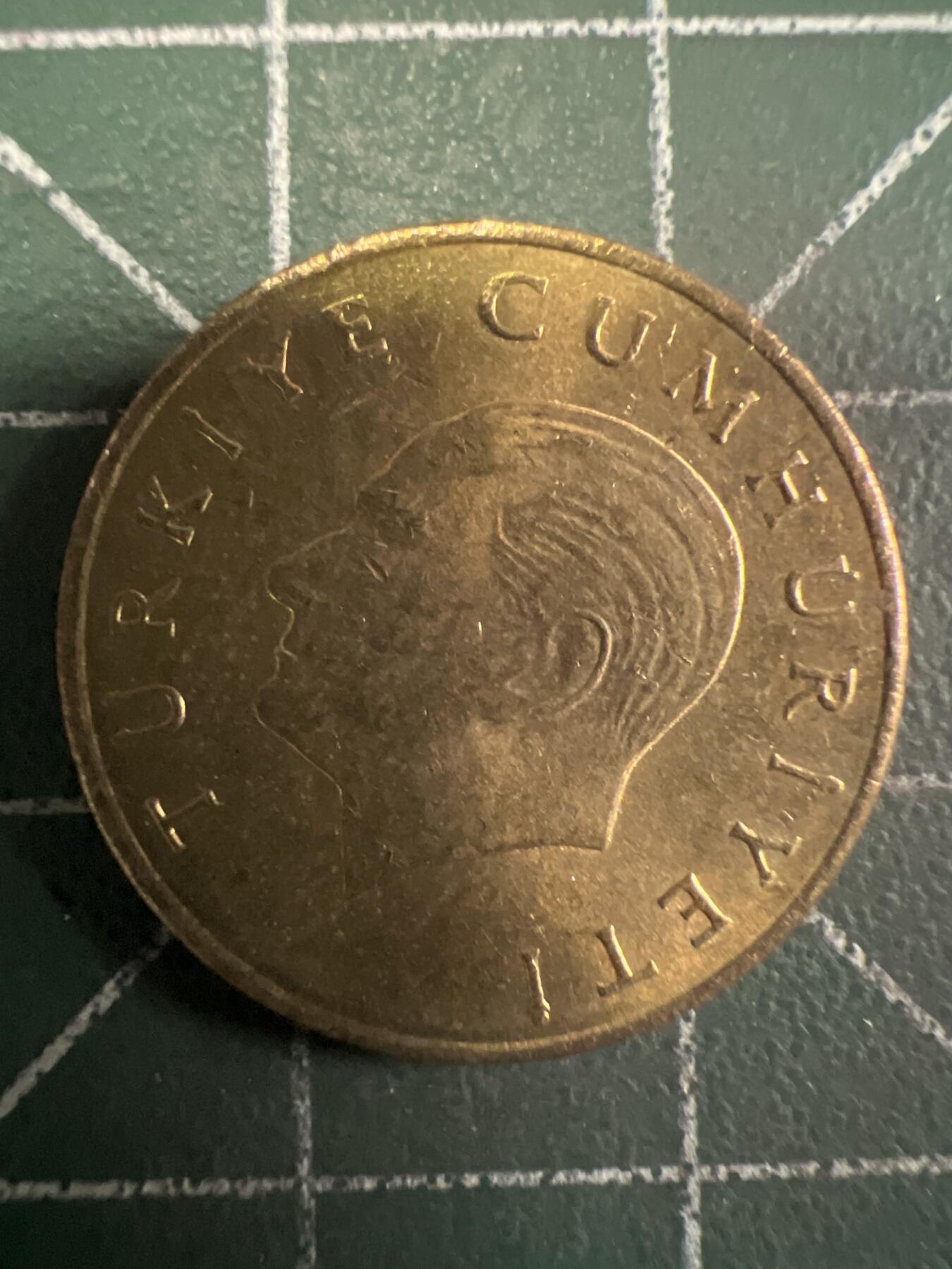 第649期 硬币专场 （无押金，捡漏，全场50包邮，偏远地区除外，接收代拍业务，本店十天发一次货） 土耳其100里拉