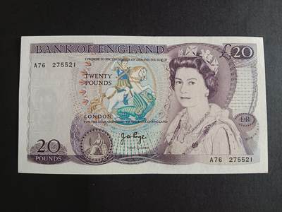 博彦收藏7月13日钱币专场 - 英国女皇20英镑 9品AU