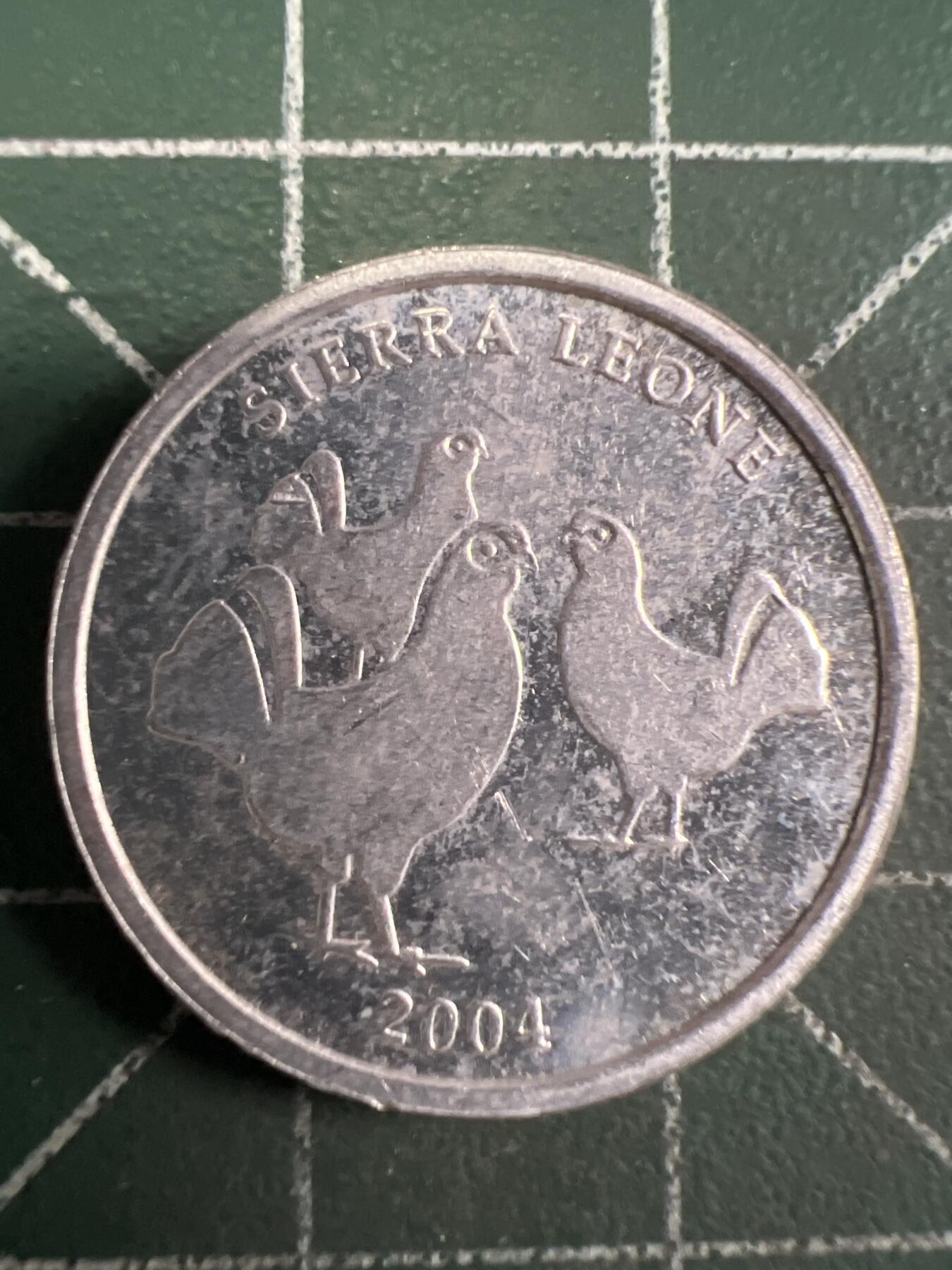 第649期 硬币专场 （无押金，捡漏，全场50包邮，偏远地区除外，接收代拍业务，本店十天发一次货） 塞拉利昂5利昂