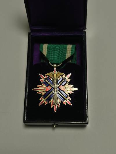 第七次小拍卖 - 功五级金鵄勋章 战时五鸟 珐琅无损