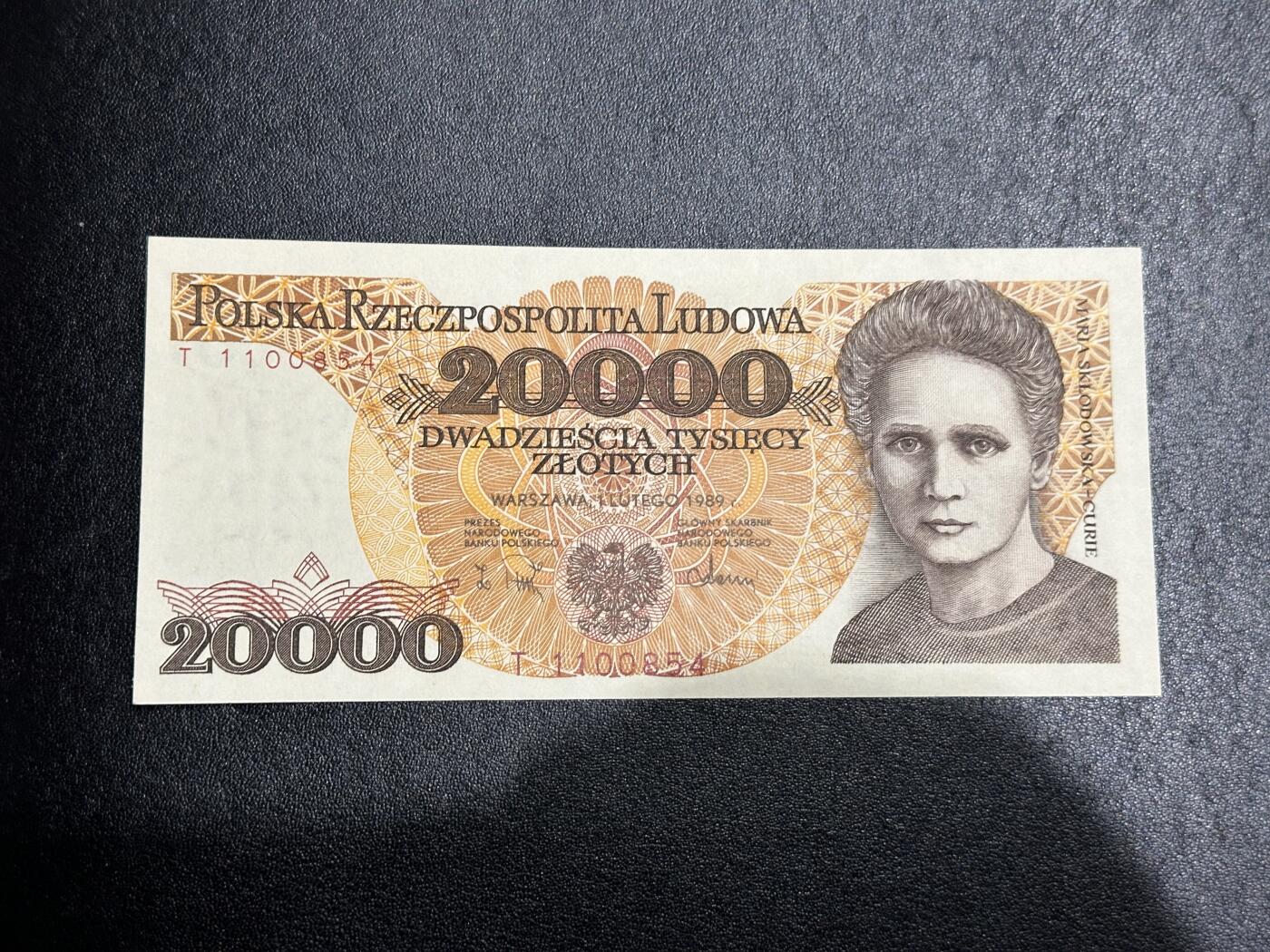 《外钞收藏家》第三百八十九期 1989年波兰2万 全新UNC