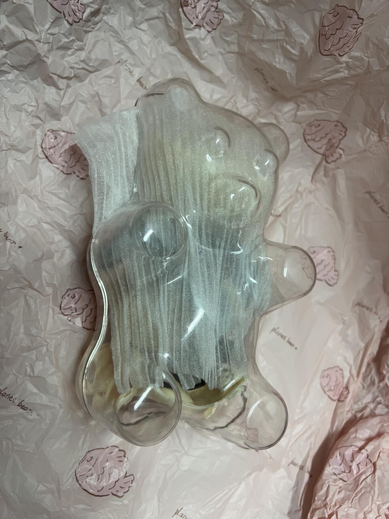 零元拍：4D Master 拼装透视骨骼内脏解剖软糖大熊。高约21厘米