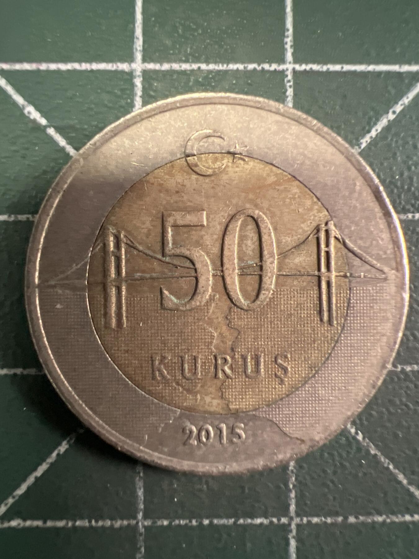 第649期 硬币专场 （无押金，捡漏，全场50包邮，偏远地区除外，接收代拍业务，本店十天发一次货） 土耳其50库鲁