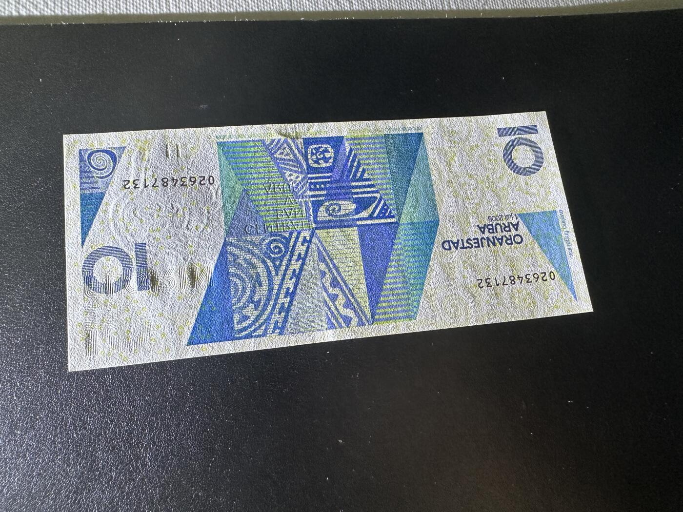 《外钞收藏家》第三百八十八期 2008年阿鲁巴10 全新