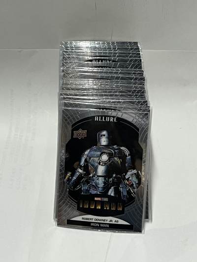 零元拍：2022 UD Marvel Allure 漫威诱惑 小黑钻 全套100张折射镜面base卡 100张一套全 钢铁侠 蜘蛛侠 雷神 绿巨人 黑豹 美队美国队长 黑寡妇 绯红女巫 惊奇队长等 拆几千块难凑一套 - 零元拍：2022 UD Marvel Allure 漫威诱惑 小黑钻 全套100张折射镜面base卡 100张一套全 钢铁侠 蜘蛛侠 雷神 绿巨人 黑豹 美队美国队长 黑寡妇 绯红女巫 惊奇队长等 拆几千块难凑一套