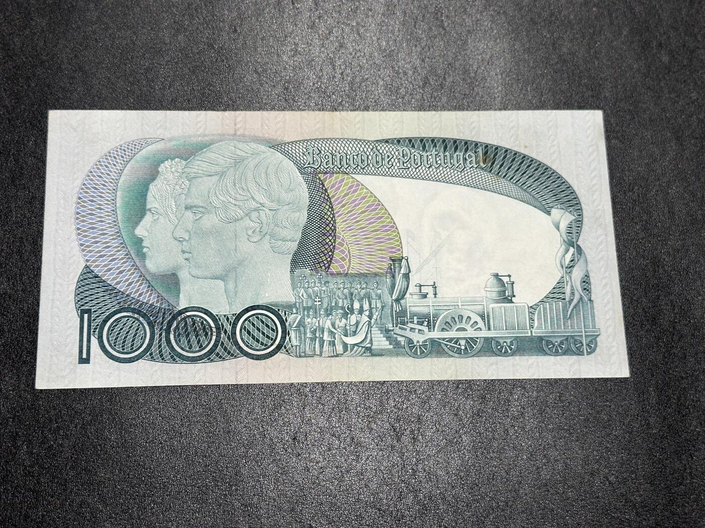 《外钞收藏家》第三百八十八期 1980年葡萄牙1000 非全新