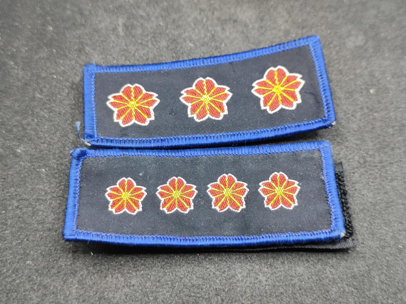 全场0元起拍 第172期 咸鱼国勋章拍卖专场 7月10日（周三）下午6：00开始 日本警察机动队尼龙阶级章两个