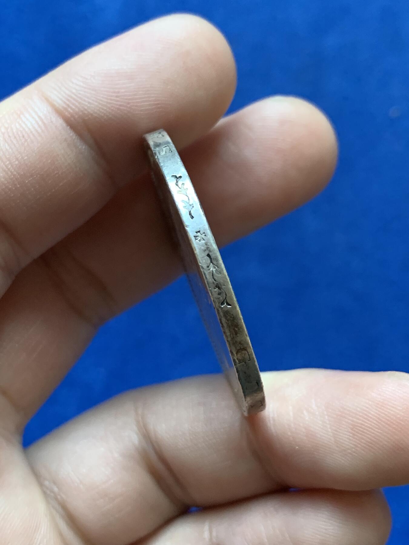 《竞宝斋》第287场-周六， 周日，周一 3场连拍 （全场包邮） 德国1908年萨克森梅宁根长须版5马克银币