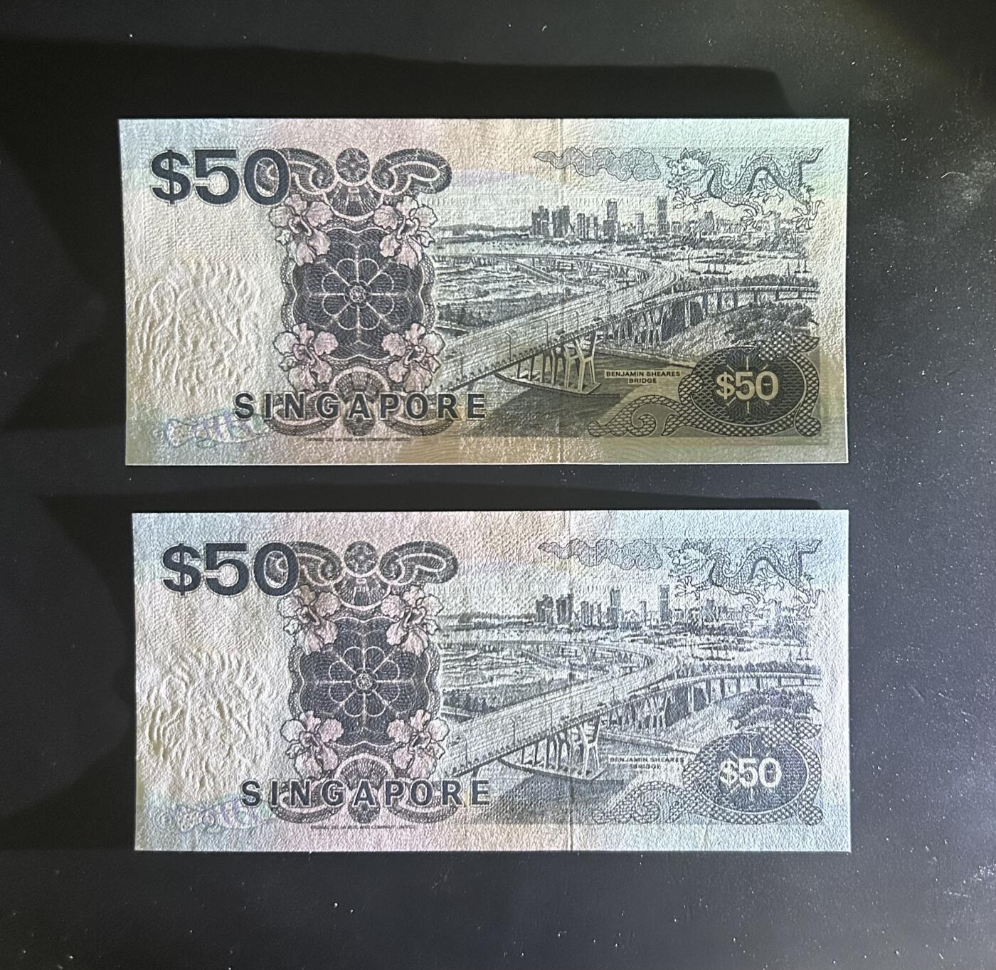 【丑猫0714】今晚7点，自动快拍 97年新加坡船50unc(无47)