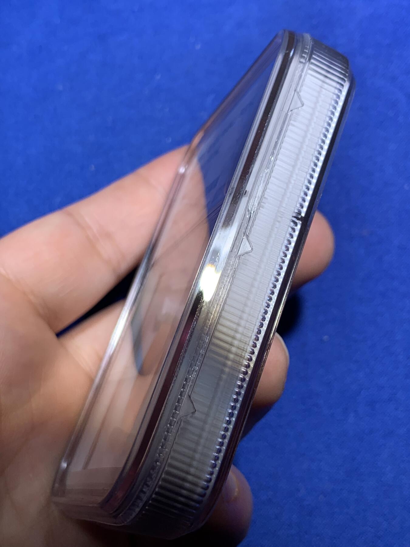 《竞宝斋》第287场-周六， 周日，周一 3场连拍 （全场包邮） NGC MS69MATTE 法国2001年发行最后的法郎 17.77g 波浪形设计 2003年度克劳斯世界硬币大奖赛之年度最佳银币奖