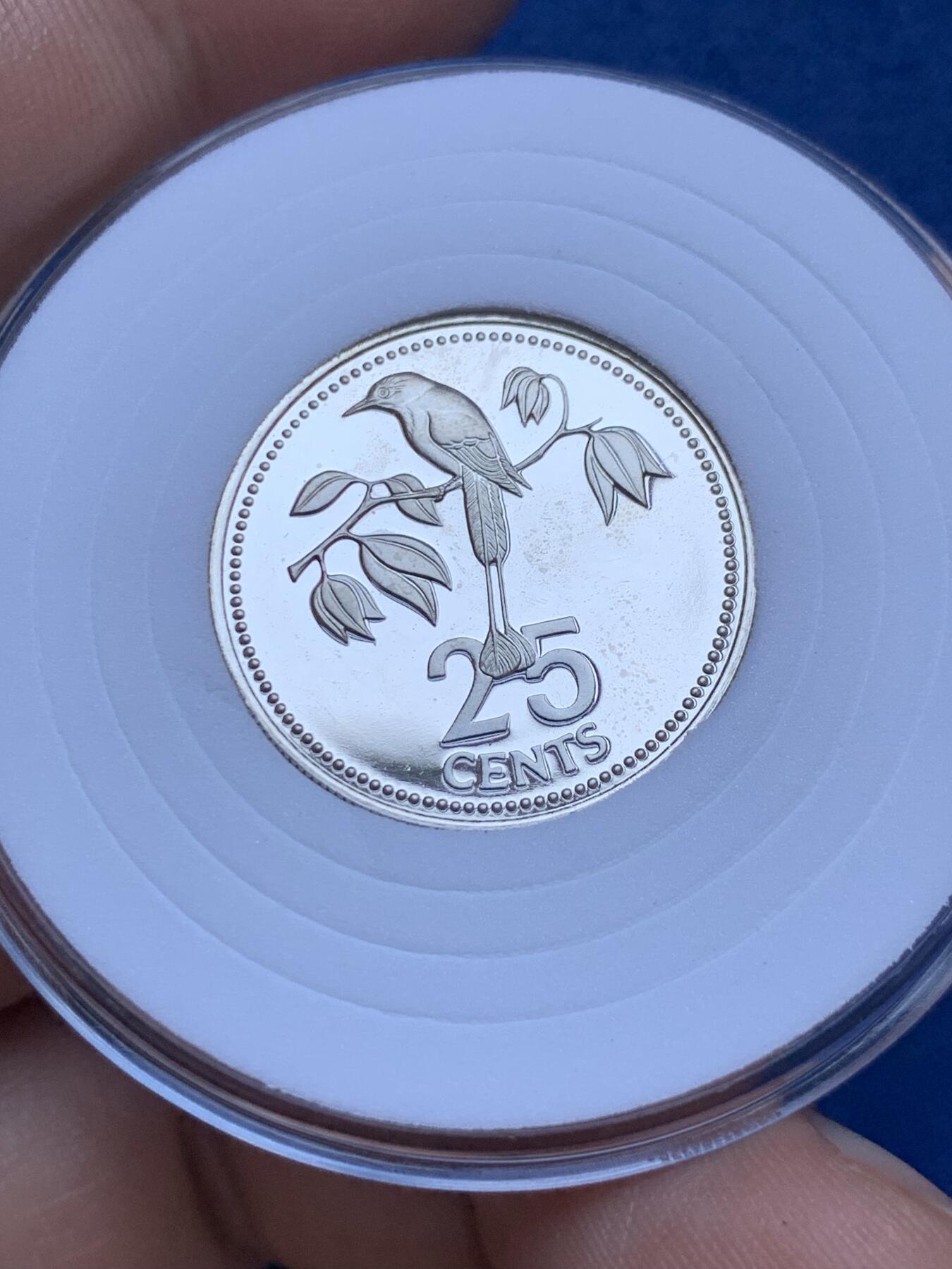 《竞宝斋》第287场-周六， 周日，周一 3场连拍 （全场包邮） 5枚一组 1977年伯利兹套币