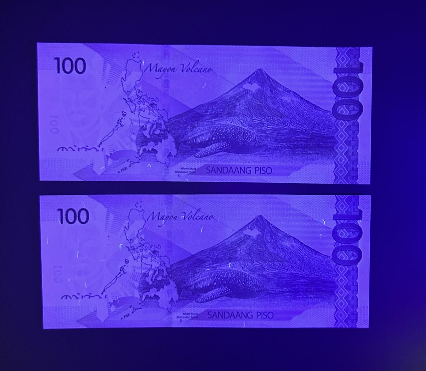 【丑猫0714】今晚7点，自动快拍 菲律宾100unc一对unc