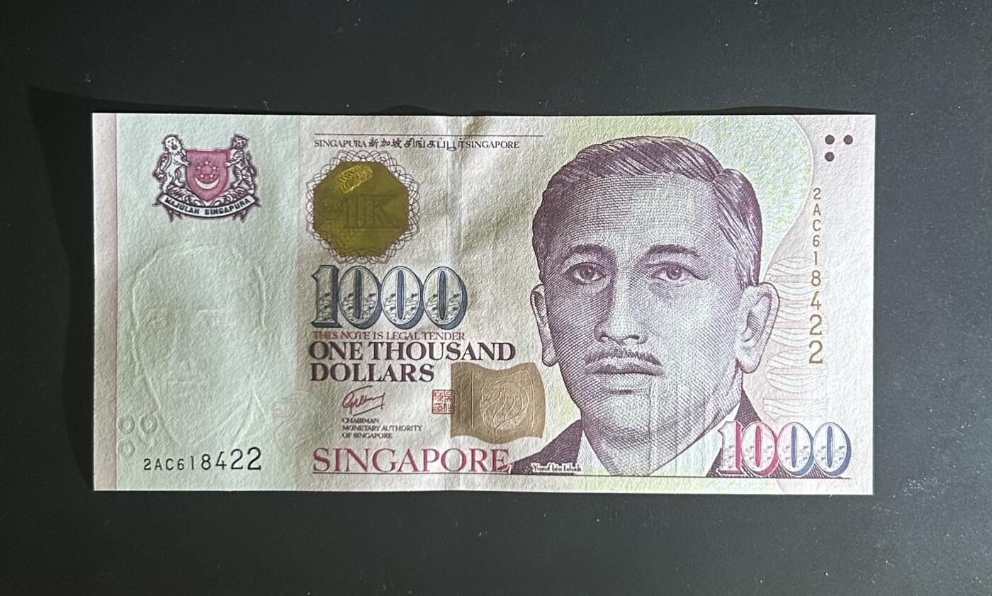 【丑猫0714】今晚7点，自动快拍 12年新加坡1000unc(共8张图)