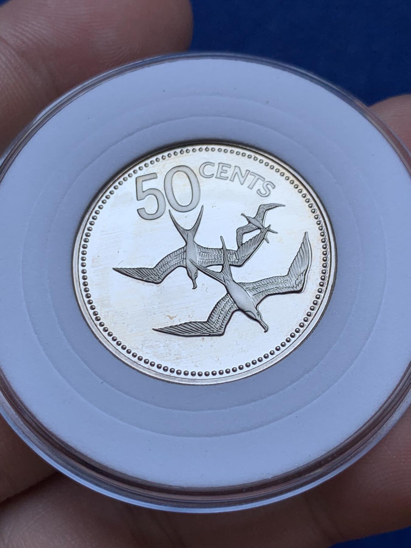 《竞宝斋》第287场-周六， 周日，周一 3场连拍 （全场包邮） 5枚一组 1977年伯利兹套币