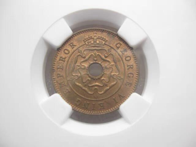 NGC-MS63RB英属南罗德西亚1944年