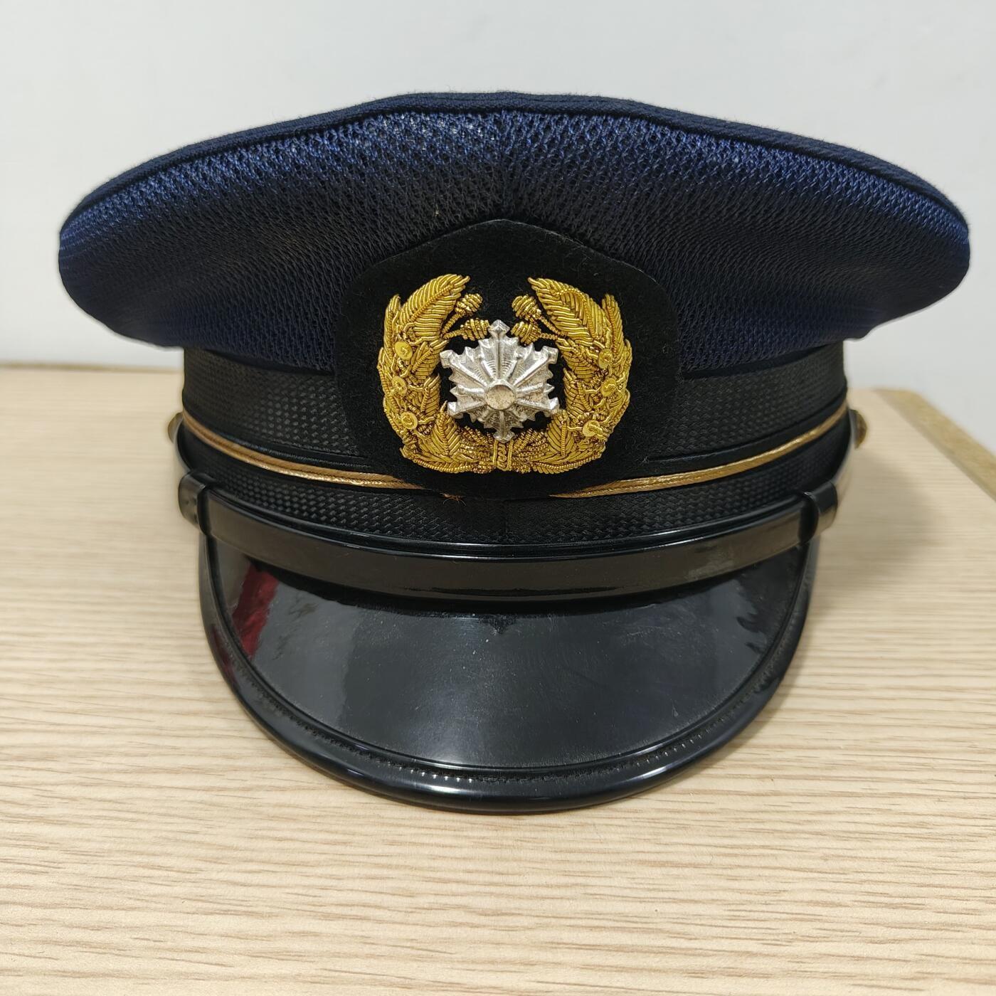 全场0元起拍 第172期 咸鱼国勋章拍卖专场 7月10日（周三）下午6：00开始 日本消防署大檐帽 消防司令阶级 56cm