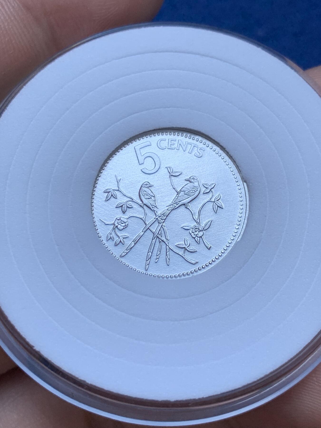 《竞宝斋》第287场-周六， 周日，周一 3场连拍 （全场包邮） 5枚一组 1977年伯利兹套币