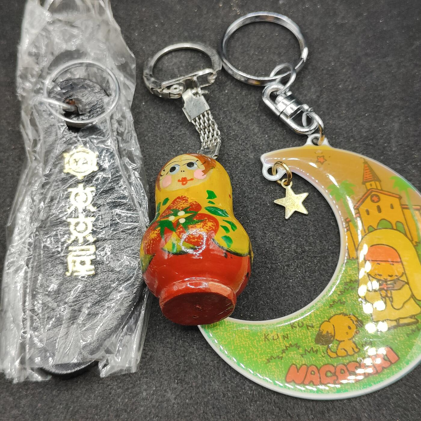 全场0元起拍 第172期 咸鱼国勋章拍卖专场 7月10日（周三）下午6：00开始 日本纪念钥匙链三个