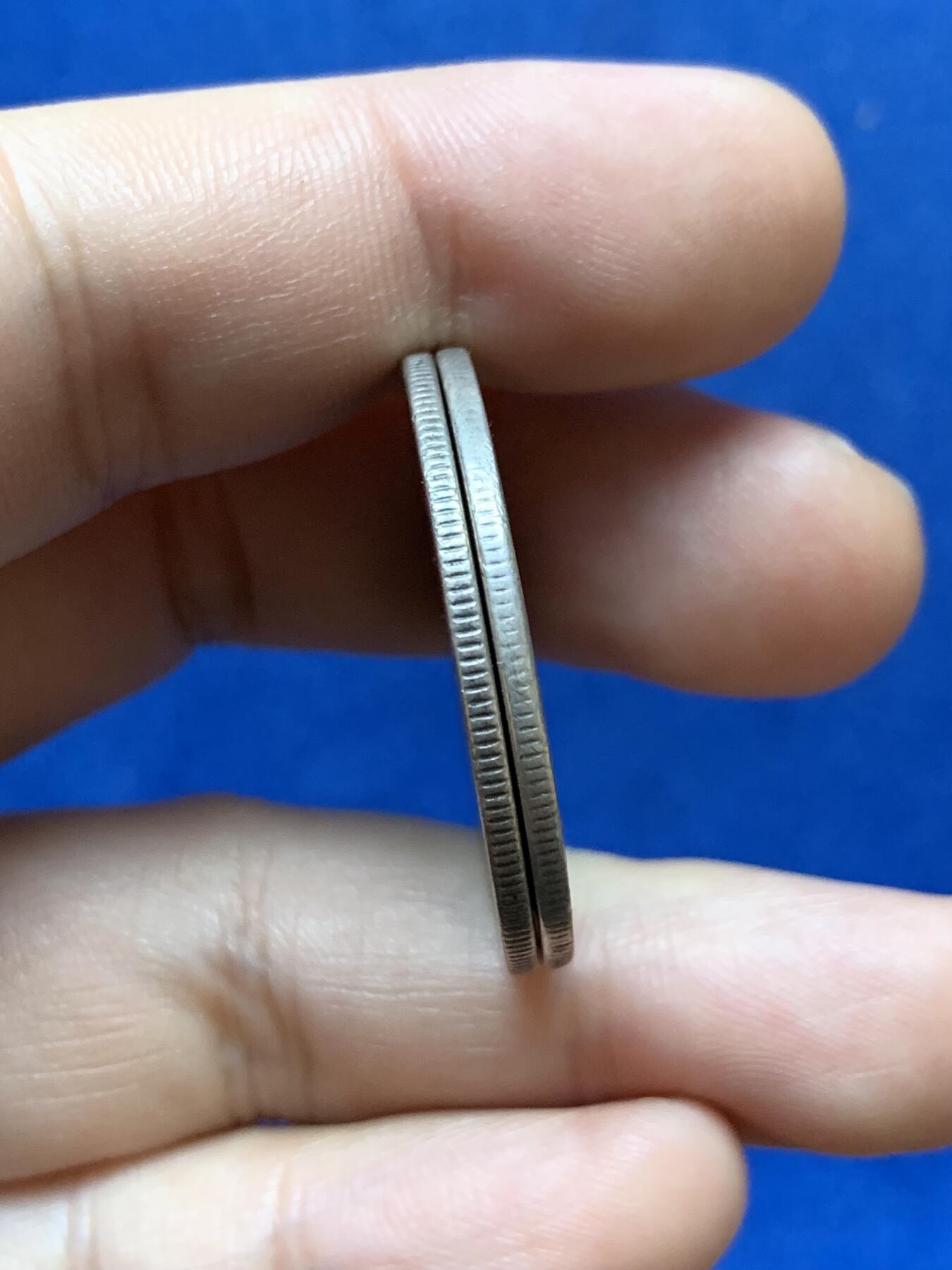 《竞宝斋》第287场-周六， 周日，周一 3场连拍 （全场包邮） 两枚一组 英国半克朗银币 1816年乔治三世牛头版+1836年威廉四世