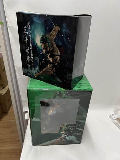零元拍：祖国版海贼王索隆三千天下，带替换头和特效件。拍一赠一，送和之国版三千天下（一把刀断配件在可自己修复），随便把玩好伴侣～ - 零元拍：祖国版海贼王索隆三千天下，带替换头和特效件。拍一赠一，送和之国版三千天下（一把刀断配件在可自己修复），随便把玩好伴侣～